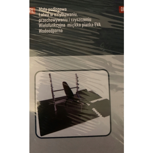 Mata pod basen sprzęt sportowy podłoga warsztatowa 40 cm x 40 cm 6 sztuk