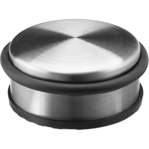 ODBOJNIK ODBÓJ STOPER DO DRZWI CIĘŻKI NISKI METALOWY STAL NIERDZEWNA INOX