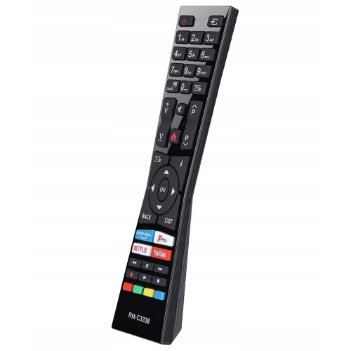 PILOT DO TV JVC UNIWERSALNY ZAMIENNIK NETFLIX LT-43C898 LT-49C790 RM-C3338