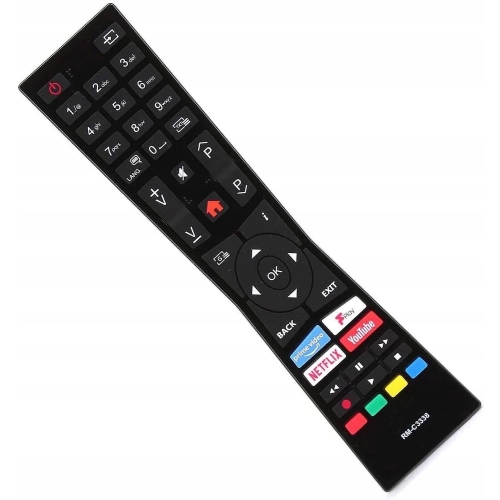 PILOT DO TV JVC UNIWERSALNY ZAMIENNIK NETFLIX LT-43C898 LT-49C790 RM-C3338