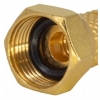 100 x Wtyk F Złączki kabla antenowego RG6 nakręcane + gumki gold