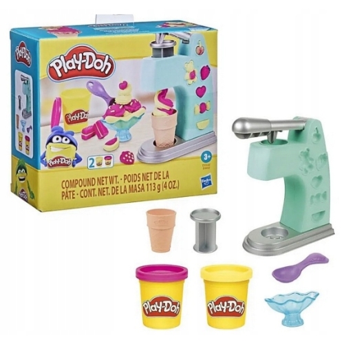 PLAY-DOH CIASTOLINA MINI CLASSICS FABRYKA LODÓW E9368 ZESTAW DLA DZIECI d
