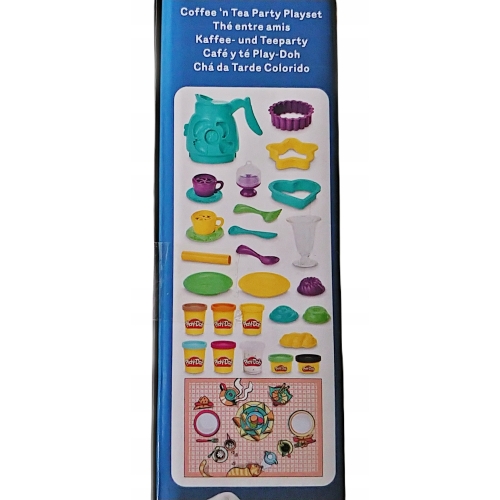Play-Doh Ciastolina Zestaw CZAS NA HERBATKĘ 3+ F5751 8 TUBEK 15 ELEMENTÓW