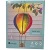 Lampa dekoracyjna solarna balon płomyk led czujnik zmierzchu 19x62 cm