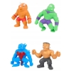 Figurki akcji postacie gumowe rozciągliwe antystresowe zestaw 4 sztuki blue