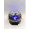 Lampa dyskotekowa projektor kula disco pilot rgb czujnik dźwięku 16 x 13,5