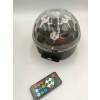 Lampa dyskotekowa projektor kula disco pilot rgb czujnik dźwięku 16 x 13,5