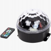 Lampa dyskotekowa projektor kula disco pilot rgb czujnik dźwięku 16 x 13,5