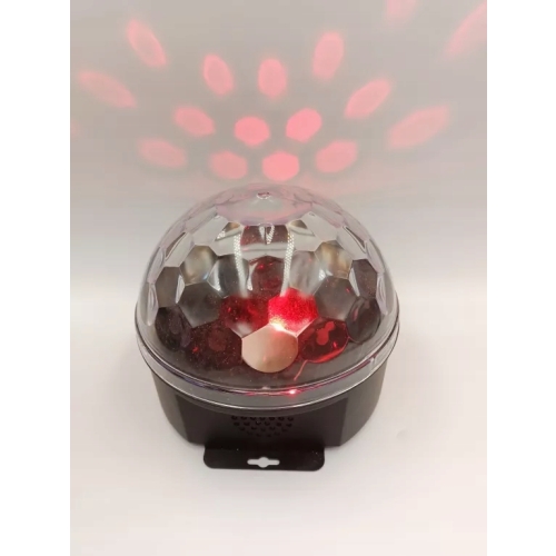 Lampa dyskotekowa projektor kula disco pilot rgb czujnik dźwięku 16 x 13,5