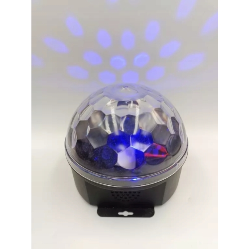 Lampa dyskotekowa projektor kula disco pilot rgb czujnik dźwięku 16 x 13,5