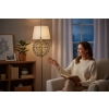 Kula świetlna wisząca Dekoracja Ozdoba Indoor Outdoor TIMER 140 LED 18 cm