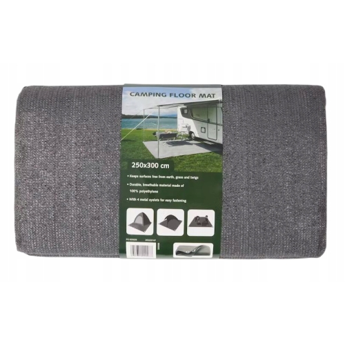 Wykładzina Namiot Biwak Stolik na trawę CAMPING uniwersalna 250 x 300 cm