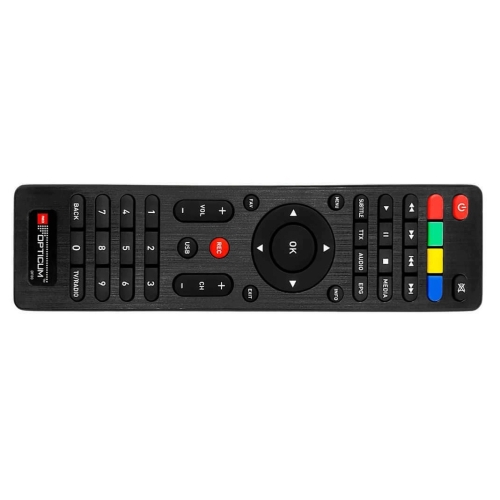 ORYGINALNY PILOT OPTICUM DO DEKODER TELEWIZJI NAZIEMNEJ Terra HD 265 PLUS