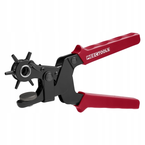 ZESTAW KALETNICZY REWOLWEROWY DZIURKACZ SKÓRA TKANINY 2-4,5 mm Meec Tools