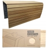 PODŁOKIETNIK SOFA KANAPA STÓŁ PODKŁADKA PODSTAWKA ELASTYCZNA 42 CM BIAŁA