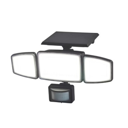 Halogen naświetlacz solarny ip54 biały zimny 800 lm 20 W czujnik ruchu