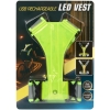 Odblaskowa Kamizelka LED do Biegania Rower Ładowana USB Regulowana Szelki