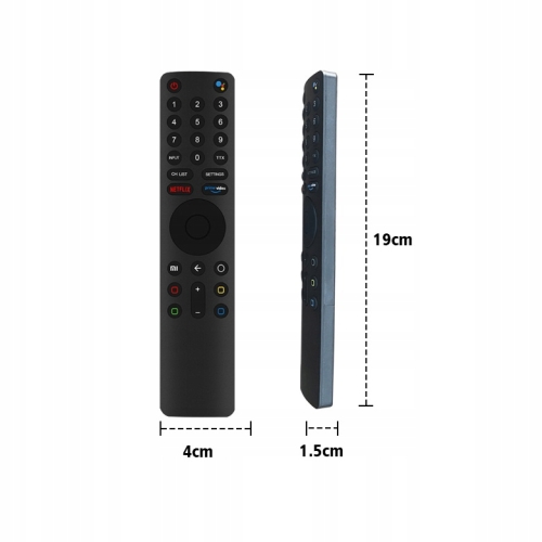 PILOT DO TV Xiaomi uniwersalny zamiennik Mibox Stick 4S 4A model XMRM-010
