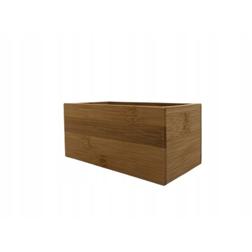 ORGANIZER KUCHENNY POJEMNIK BAMBUS PUDEŁKO Ekologiczne Wym.15 x 8 x 7 cm