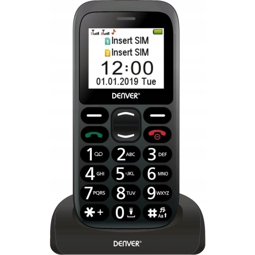 TELEFON KOMÓRKOWY DLA SENIORA DUŻE KLAWISZE ALARM