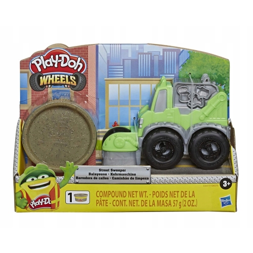 PLAY-DOH CIASTOLINA Wheels Uliczna Zamiatarka ZABAWKA TUBKA MASY DO ZABAWY