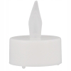 TEALIGHT LED podgrzewacz świeczka 4szt+Baterie WKŁAD do ZNICZA długotrwałe