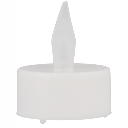 TEALIGHT LED podgrzewacz świeczka 4szt+Baterie WKŁAD do ZNICZA długotrwałe